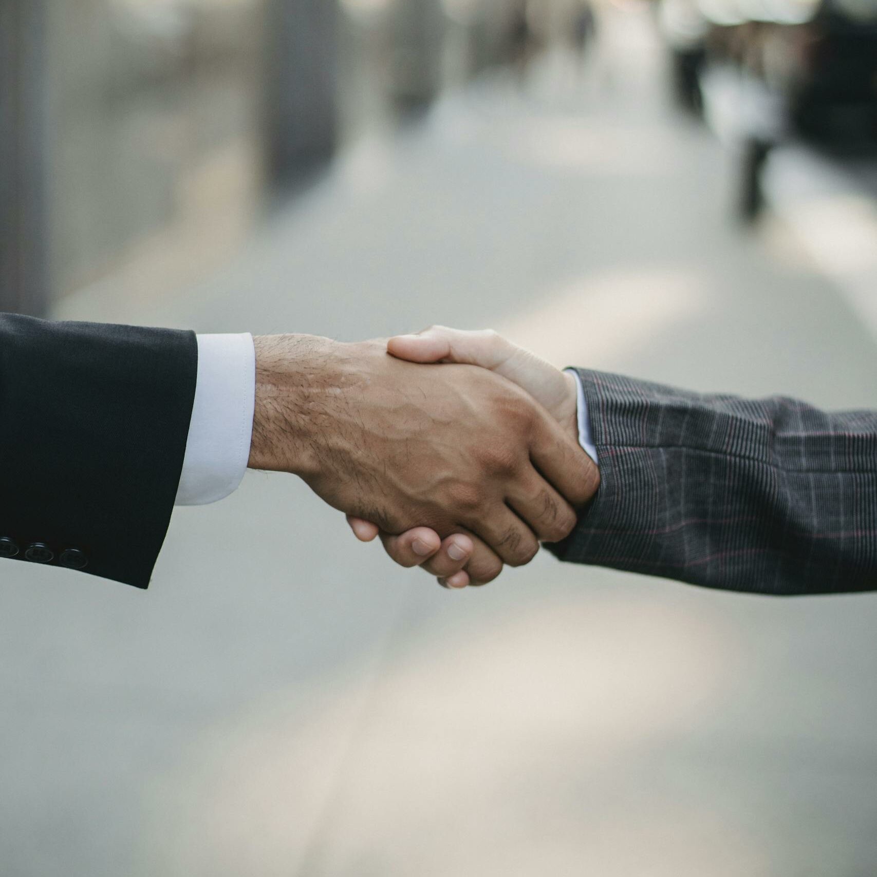 Businessmen Shaking Hands